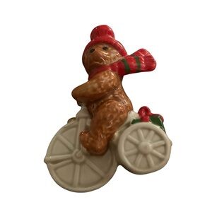 Vintage Rare Schmid Gordon Fraser‎ 1985 Ceramic Bear Ornament